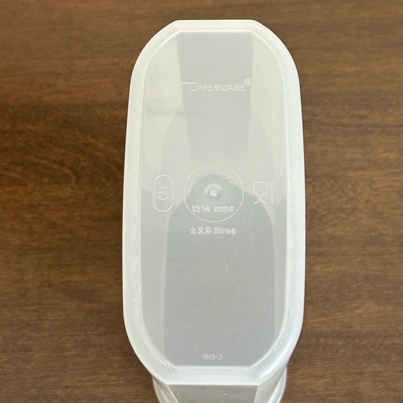 TUPPERWARE MODULAR MATES 12 1/4 CUP OVAL #1615 WITH BLUE SEAL #1616 - Picture 10 of 14